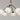 ET2 Quest 6-Light LED Pendant Black/Gold