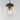 ET2 Nucleus 7" LED Pendant Black/Natural Aged Brass