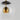 ET2 Nucleus 9" LED Pendant Black/Natural Aged Brass