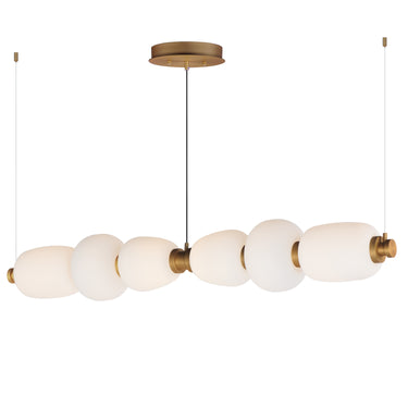 ET2 Soji 60" LED Linear Pendant Black/Gold