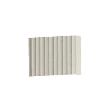 ET2 Delphi 9" LED Wall Sconce CCT Select Chaulk White