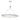 ET2 Geist 48" LED Pendant Textured White