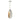 ET2 Luna Elongated LED Pendant Chaulk White