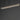 ET2 Matera 50 in Chalk White linear pendant, front view of the concrete bar on two cables