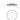 ET2 Cambria plaster oval-cut flush mount 13 in line drawing with dimensions