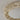 ET2 Cambria 13 in flush mount close-up of the oval cutouts in the plaster ring and the white glass underside