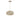 ET2 Cambria Small Oyster plaster pendant, front view of the domed oval-cut shade hanging on a thin cord