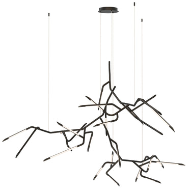 ET2 Scion 80" 3-Light LED Pendant Black