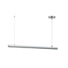 ET2 Continuum 36" LED Pendant Satin Aluminum
