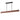 ET2 Lintel 59 in Rosso Laterite / Gunmetal, front view with black canopy and rods on white