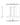 ET2 Lintel 59 in linear pendant line drawing with dimensions