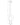 ET2 Polo glass cylinder mini pendant line drawing with dimensions