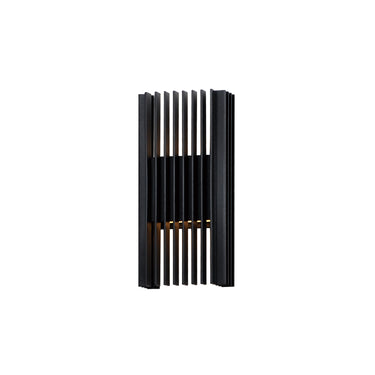 ET2 Rampart Medium LED Outdoor Wall Sconce Black