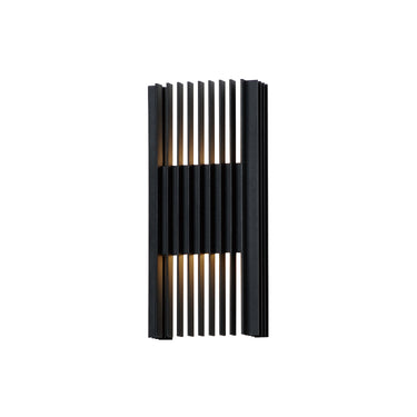 ET2 Rampart Large LED Outdoor Wall Sconce Black