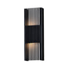 ET2 Rampart Large LED Outdoor Wall Sconce Black
