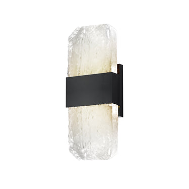ET2 Rune LED Outdoor Wall Sconce Small Black