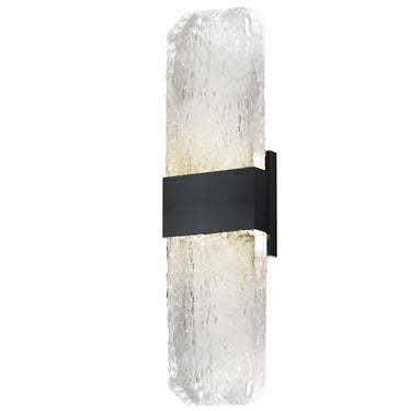 ET2 Rune LED Outdoor Wall Sconce Large Black