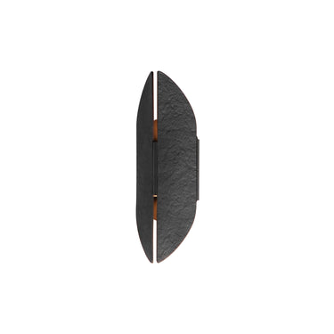 ET2 Tectonic 14" Outdoor LED Sconce Black/Antique Brass