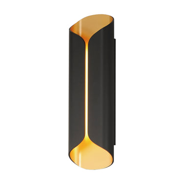 ET2 Folio 20" LED Outdoor Wall Sconce Black/Gold