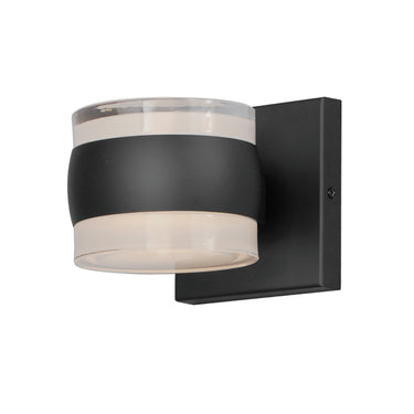 ET2 Modular Can 2-Light LED Sconce Black
