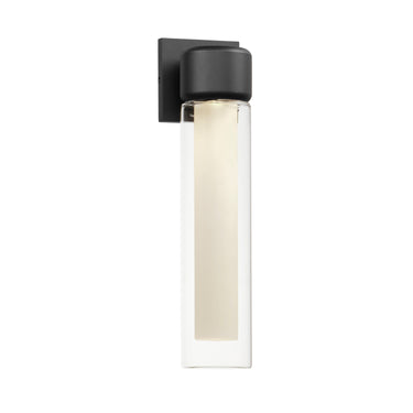 ET2 Dram Medium LED Outdoor Sconce Black