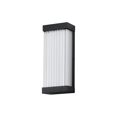 ET2 Acropolis 14" LED Outdoor Sconce Black