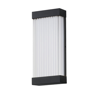 ET2 Acropolis 18" LED Outdoor Sconce Black