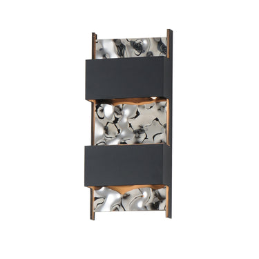 ET2 Coulee LED Outdoor Wall Sconce Black