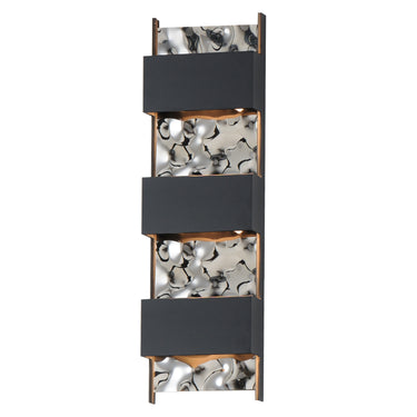 ET2 Coulee Large LED Outdoor Wall Sconce Black