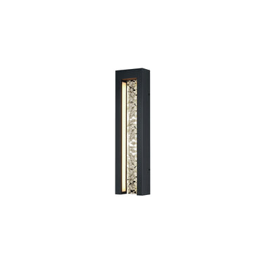 ET2 Liquid 18" LED Outdoor Wall Sconce Black