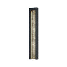 ET2 Liquid 30" LED Outdoor Wall Sconce Black