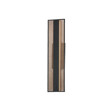 ET2 Interlace 24" LED Outdoor Wall Sconce Black/Aged Copper