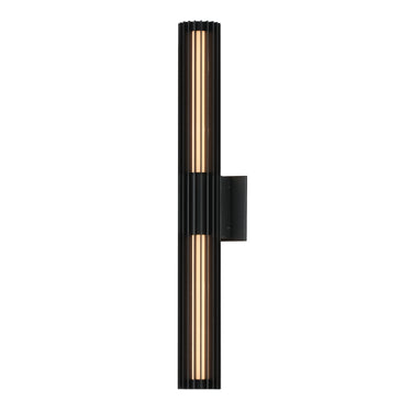 ET2 Citadel 28" LED Outdoor wall sconce Black