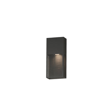 ET2 Grate 14" LED Outdoor Wall Sconce Architectural Bronze