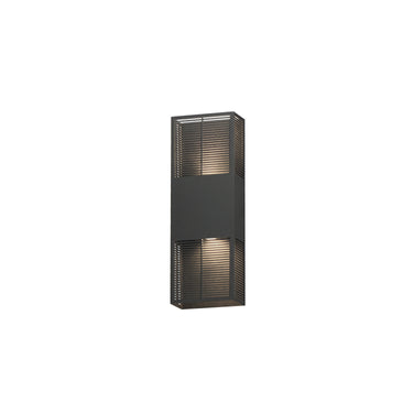 ET2 Grate 18" LED Outdoor Wall Sconce Architectural Bronze