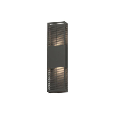 ET2 Grate 24" LED Outdoor Wall Sconce Architectural Bronze