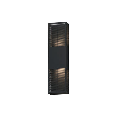 ET2 Grate 24" LED Outdoor Wall Sconce Black