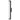 ET2 Vetra ribbed glass outdoor wall light, 4.75 x 29 in, front view