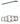 ET2 Charm 5-Light crystal ring linear pendant in Polished Chrome, five crystal rings of different sizes in a row under a long rectangular canopy