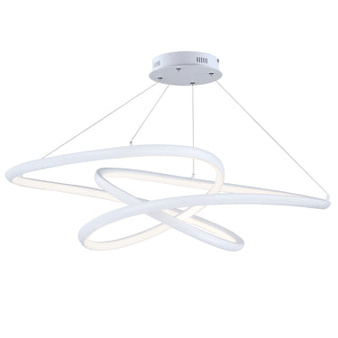 ET2 Twisted LED Pendant Matte White