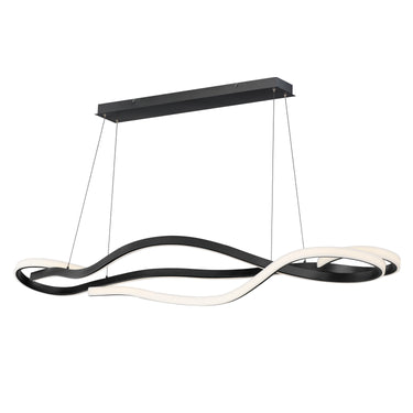 ET2 Serpentine 60" Horizontal Pendant Black