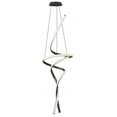 ET2 Serpentine 60" Vertical Pendant Black
