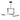 ET2 Serpentine Linear LED Pendant Black