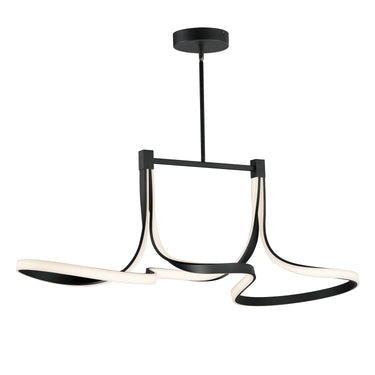 ET2 Serpentine Linear LED Pendant Black