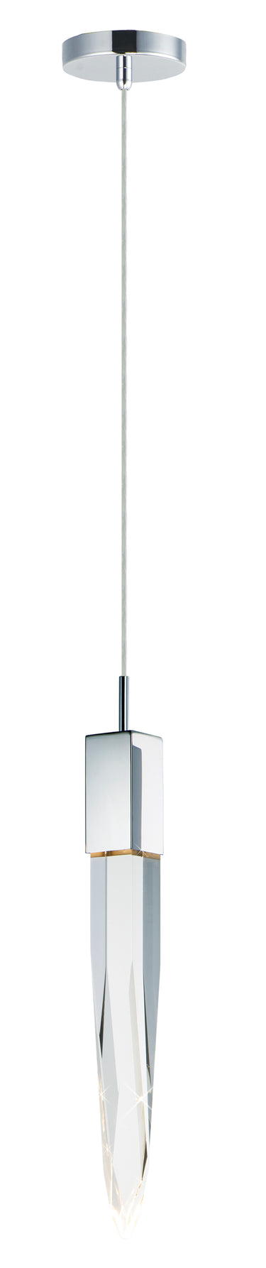 ET2 Quartz LED Pendant Polished Chrome