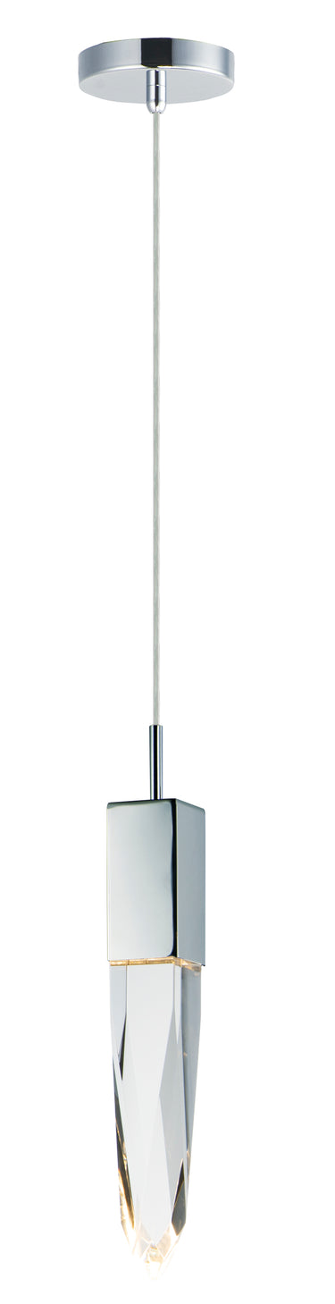 ET2 Quartz LED Pendant Polished Chrome