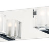 ET2 Blocs 2-Light LED Wall Sconce Polished Chrome