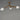 ET2 Blossom Natural Aged Brass branch flush mount, wide view of the three arms