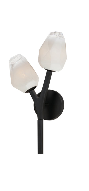 ET2 Blossom 2-Light LED Wall Sconce Black