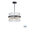 ET2 Chimes 24" LED Pendant WiZ Black/Satin Nickel